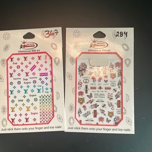 Nail art stickers